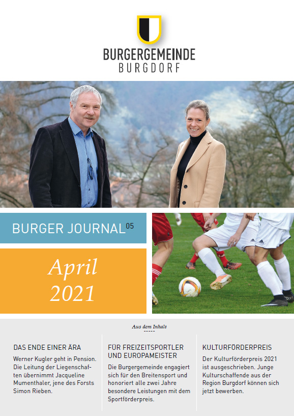 Burger Journal - April 2021